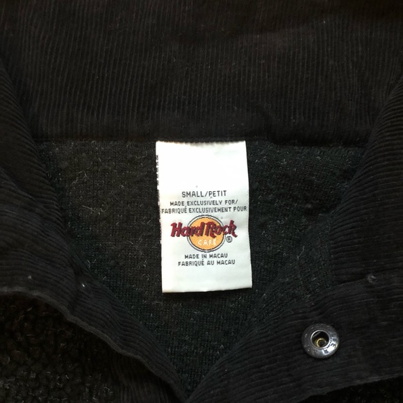 Vintage Hard Rock Cafe Chicago 1/4-Snap Fleece - Picture 7 of 8